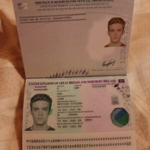 Fake Passport UK 2020 (new)