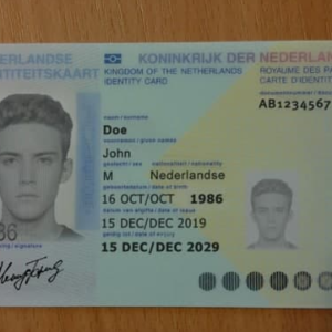 Nep ID-kaart Nederland